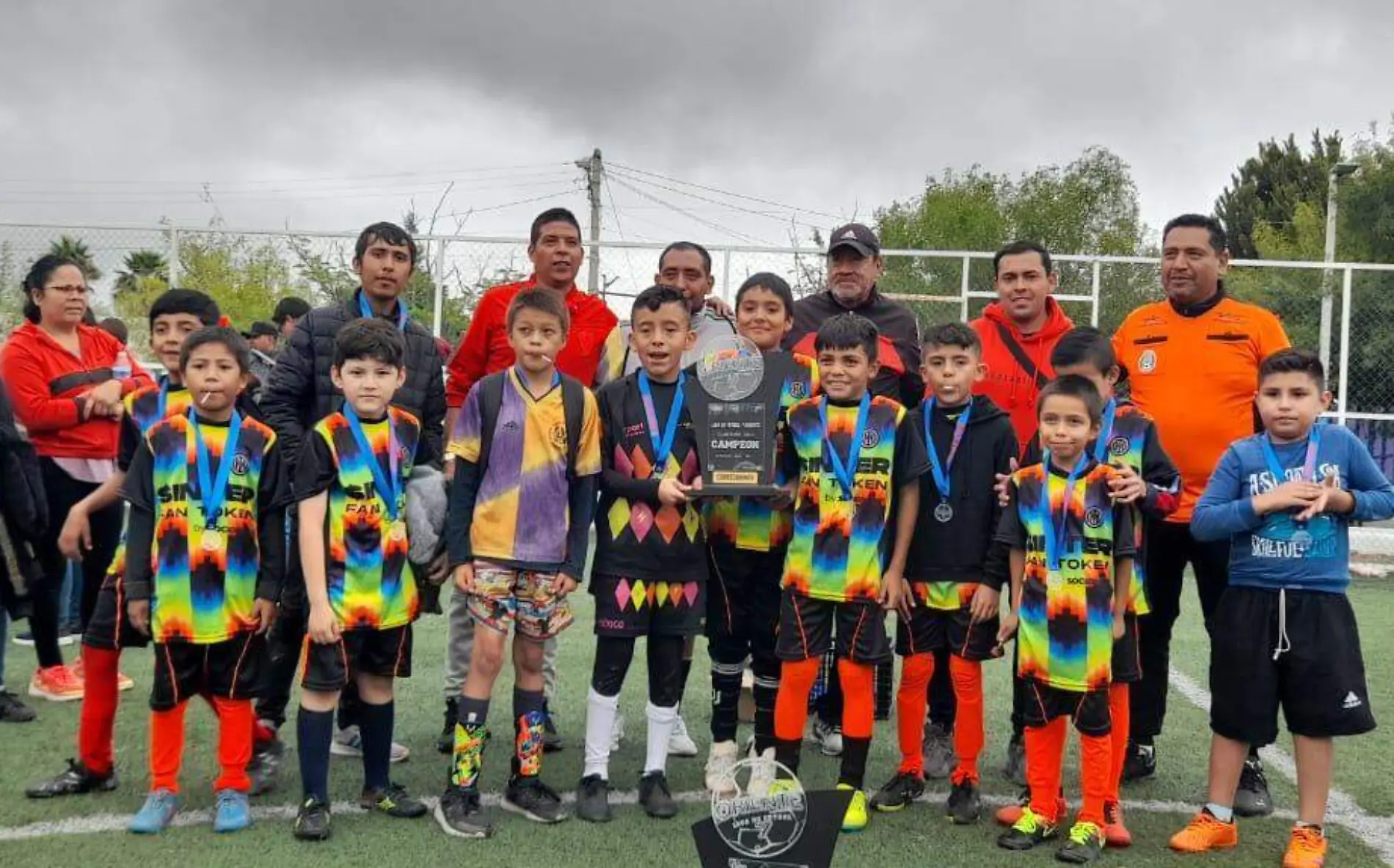 Ya presumen el campeonato en la Liga de Futbol 7 Oriente